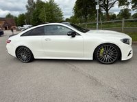 USED 2017 67 MERCEDES-BENZ E-CLASS 3.0 E350d V6 AMG Line (Premium Plus) Coupe 2dr Diesel G-Tronic+ 4MATIC Euro 6 (s/s) (258 ps) HEATED LEATHER, REVERSE CAM, USB