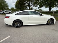USED 2017 67 MERCEDES-BENZ E-CLASS 3.0 E350d V6 AMG Line (Premium Plus) Coupe 2dr Diesel G-Tronic+ 4MATIC Euro 6 (s/s) (258 ps) HEATED LEATHER, REVERSE CAM, USB