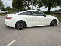 USED 2017 67 MERCEDES-BENZ E-CLASS 3.0 E350d V6 AMG Line (Premium Plus) Coupe 2dr Diesel G-Tronic+ 4MATIC Euro 6 (s/s) (258 ps) HEATED LEATHER, REVERSE CAM, USB