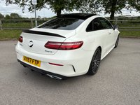 USED 2017 67 MERCEDES-BENZ E-CLASS 3.0 E350d V6 AMG Line (Premium Plus) Coupe 2dr Diesel G-Tronic+ 4MATIC Euro 6 (s/s) (258 ps) HEATED LEATHER, REVERSE CAM, USB