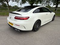 USED 2017 67 MERCEDES-BENZ E-CLASS 3.0 E350d V6 AMG Line (Premium Plus) Coupe 2dr Diesel G-Tronic+ 4MATIC Euro 6 (s/s) (258 ps) HEATED LEATHER, REVERSE CAM, USB