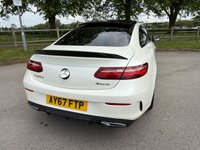 USED 2017 67 MERCEDES-BENZ E-CLASS 3.0 E350d V6 AMG Line (Premium Plus) Coupe 2dr Diesel G-Tronic+ 4MATIC Euro 6 (s/s) (258 ps) HEATED LEATHER, REVERSE CAM, USB