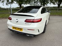 USED 2017 67 MERCEDES-BENZ E-CLASS 3.0 E350d V6 AMG Line (Premium Plus) Coupe 2dr Diesel G-Tronic+ 4MATIC Euro 6 (s/s) (258 ps) HEATED LEATHER, REVERSE CAM, USB
