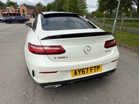 USED 2017 67 MERCEDES-BENZ E-CLASS 3.0 E350d V6 AMG Line (Premium Plus) Coupe 2dr Diesel G-Tronic+ 4MATIC Euro 6 (s/s) (258 ps) HEATED LEATHER, REVERSE CAM, USB