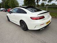 USED 2017 67 MERCEDES-BENZ E-CLASS 3.0 E350d V6 AMG Line (Premium Plus) Coupe 2dr Diesel G-Tronic+ 4MATIC Euro 6 (s/s) (258 ps) HEATED LEATHER, REVERSE CAM, USB