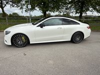 USED 2017 67 MERCEDES-BENZ E-CLASS 3.0 E350d V6 AMG Line (Premium Plus) Coupe 2dr Diesel G-Tronic+ 4MATIC Euro 6 (s/s) (258 ps) HEATED LEATHER, REVERSE CAM, USB