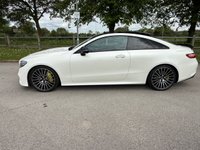 USED 2017 67 MERCEDES-BENZ E-CLASS 3.0 E350d V6 AMG Line (Premium Plus) Coupe 2dr Diesel G-Tronic+ 4MATIC Euro 6 (s/s) (258 ps) HEATED LEATHER, REVERSE CAM, USB