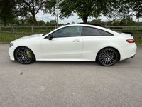USED 2017 67 MERCEDES-BENZ E-CLASS 3.0 E350d V6 AMG Line (Premium Plus) Coupe 2dr Diesel G-Tronic+ 4MATIC Euro 6 (s/s) (258 ps) HEATED LEATHER, REVERSE CAM, USB
