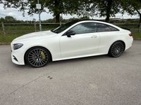 USED 2017 67 MERCEDES-BENZ E-CLASS 3.0 E350d V6 AMG Line (Premium Plus) Coupe 2dr Diesel G-Tronic+ 4MATIC Euro 6 (s/s) (258 ps) HEATED LEATHER, REVERSE CAM, USB
