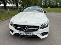 USED 2017 67 MERCEDES-BENZ E-CLASS 3.0 E350d V6 AMG Line (Premium Plus) Coupe 2dr Diesel G-Tronic+ 4MATIC Euro 6 (s/s) (258 ps) HEATED LEATHER, REVERSE CAM, USB
