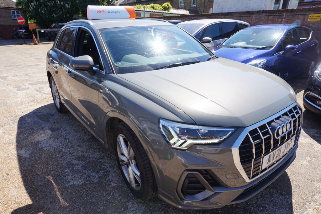 USED 2021 21 AUDI Q3 2.0 TDI 35 S line S Tronic quattro Euro 6 (s/s) 5dr JUST ARRIVED!!!