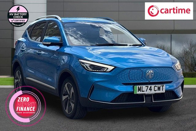View our MG MG ZS 51.1kWh Trophy Connect SUV 5dr Electric Auto (176 ps) 360 Degree Parking Camera, Rear Parking Sensors, Android Auto / Apple CarPlay, Heated Front Seating, Satellite Navigation