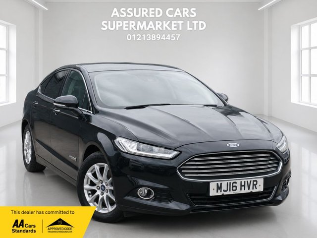 2016 FORD MONDEO 2.0 TIVCT TITANIUM SALOON 4DR PETROL HYBRID CVT EURO 6 S S... photo