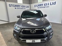 USED 2026 26 TOYOTA HI-LUX 2.8 D-4D-h Invincible X Pickup 4dr Diesel Hybrid Auto 4WD Euro 6 (204 ps) 10 YEAR TOYOTA WARRANTY