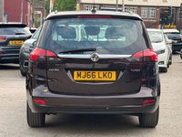USED 2016 66 VAUXHALL ZAFIRA TOURER 1.4i Turbo Design MPV 5dr Petrol Manual Euro 6 (140 ps) 