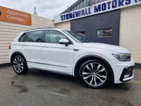 USED 2017 66 VOLKSWAGEN TIGUAN 2.0 TDI BlueMotion Tech R-Line SUV 5dr Diesel DSG 4Motion Euro 6 (s/s) (150 ps) PANOMRAMIC GLASS ROOF !!