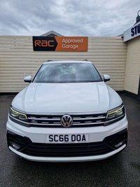 USED 2017 66 VOLKSWAGEN TIGUAN 2.0 TDI BlueMotion Tech R-Line SUV 5dr Diesel DSG 4Motion Euro 6 (s/s) (150 ps) PANOMRAMIC GLASS ROOF !!
