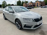 USED 2018 18 SKODA OCTAVIA 2.0 TDI vRS Hatchback 5dr Diesel DSG Euro 6 (s/s) (184 ps) MOT JAN 2027 CLIMATE, LOVELY CAR