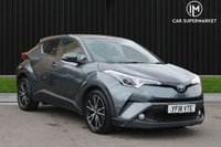 USED 2018 18 TOYOTA C-HR 1.8 VVT-h Excel SUV 5dr Petrol Hybrid CVT Euro 6 (s/s) (122 ps) 
