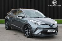 USED 2018 18 TOYOTA C-HR 1.8 VVT-h Excel SUV 5dr Petrol Hybrid CVT Euro 6 (s/s) (122 ps) 