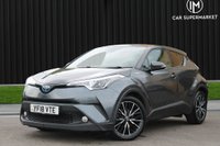 USED 2018 18 TOYOTA C-HR 1.8 VVT-h Excel SUV 5dr Petrol Hybrid CVT Euro 6 (s/s) (122 ps) 