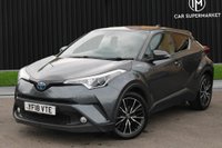 USED 2018 18 TOYOTA C-HR 1.8 VVT-h Excel SUV 5dr Petrol Hybrid CVT Euro 6 (s/s) (122 ps) 