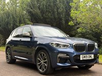USED 2019 19 BMW X3 3.0 M40d SUV 5dr Diesel Auto xDrive Euro 6 (s/s) (326 ps) LEATHER HEATED ELECTRIC MEMORY SEAT