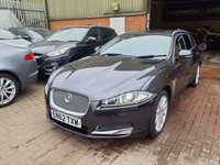USED 2013 62 JAGUAR XF 3.0d V6 Premium Luxury Sportbrake 5dr Diesel Auto Euro 5 (s/s) (240 ps) GREAT CONDITION AUTOMATIC TWO KEYS HPI CLEAR