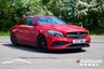 USED 2017 17 MERCEDES-BENZ CLA 2.1 CLA220d AMG Line Coupe 4dr Diesel 7G-DCT Euro 6 (s/s) (177 ps) JUPITER RED PAINTWORK + REAR CAMERA + BLACK PACK + TINTS