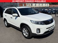 USED 2014 64 KIA SORENTO 2.2 CRDi KX-2 SUV 5dr Diesel Manual AWD Euro 5 (194 bhp) REV CAMERA, HEATED SEATS, 7 SEATER
