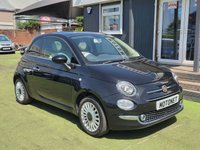 USED 2016 16 FIAT 500 1.2 Lounge Hatchback 3dr Petrol Dualogic Euro 6 (s/s) (69 bhp) +++ FREE 12 MONTHS WARRANTY+++