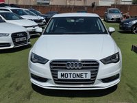 USED 2016 16 AUDI A3 1.6 TDI Sport Saloon 4dr Diesel S Tronic Euro 6 (s/s) (Nav) (110 ps) +++ FREE 12 MONTHS WARRANTY+++