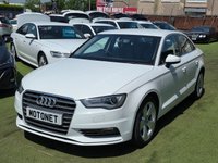 USED 2016 16 AUDI A3 1.6 TDI Sport Saloon 4dr Diesel S Tronic Euro 6 (s/s) (Nav) (110 ps) +++ FREE 12 MONTHS WARRANTY+++