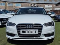 USED 2016 16 AUDI A3 1.6 TDI Sport Saloon 4dr Diesel S Tronic Euro 6 (s/s) (Nav) (110 ps) +++ FREE 12 MONTHS WARRANTY+++