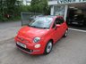 USED 2016 16 FIAT 500 1.2 Lounge Hatchback 3dr Petrol Manual Euro 6 (s/s) (69 bhp) Only &pound;20 per year road tax and perfectly maintained with 9 x service records including a recent service and detailed inspection on arrival. MOT until March 2027 (no advisories). Cheap to insure being only group 8!