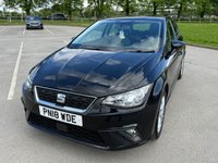 USED 2018 18 SEAT IBIZA 1.0 MPI SE Technology Hatchback 5dr Petrol Manual Euro 6 (s/s) (75 ps) 2KEYS, NICE CLEAN CAR, MOT APRIL 27