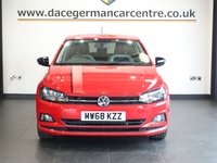USED 2018 68 VOLKSWAGEN POLO 1.0 TSI GPF beats Hatchback 5dr Petrol Manual Euro 6 (s/s) (95 ps) STYLISH POLO BEATS - COMES WITH A FULL SERVICE HISTORY + APPLE CARPLAY/ANDROID AUTO + SATELLITE NAVIGATION VIA MOBILE CONNECTION + DAB DIGITAL RADIO + BLUETOOTH WITH MEDIA STREAMING + IN CAR ENTERTAINMENT WITH TOUCH SCREEN MEDIA DISPLAY + CRUISE CONTROL + AIR CONDITIONING + MULTIFUNCTIONAL STEERING WHEEL + ECO STOP START SYSTEM + AUTOMATIC WIPERS WITH RAIN SENSOR + ELECTRIC HEATED DOOR MIRRORS + ELECTRIC WINDOWS + PRIVACY GLASS + 17" BONNEVILLE ALLOY WHEELS +....
