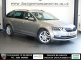 USED 2019 19 SKODA OCTAVIA 1.5 TSI GPF ACT SE L Estate 5dr Petrol Manual Euro 6 (s/s) (150 ps) NICELY CARED FOR ESTATE - COMES WITH A FULL SERVICE HISTORY + SATELLITE NAVIGATION + APPLE CARPLAY / ANDROID AUTO + BLUETOOTH PHONE AND MEDIA CONNECTIVITY + DUAL ZONE AUTOMATIC AIR CONDITIONED CLIMATE CONTROL + DAB DIGITAL RADIO + IN CAR ENTERTAINMENT WITH TOUCH SCREEN MEDIA DISPLAY + MIRROR LINK + APPS CONTROL + PARKING SENSORS + AUTOMATIC LED HEADLIGHTS + LED DAYTIME RUNNING LIGHTS + CRUISE CONTROL + ECO STOP/START SYSTEM + LEATHER MULTIFUNCTIONAL STEERING WHEEL + VOICE COMMAND + AUTOMATIC WIP