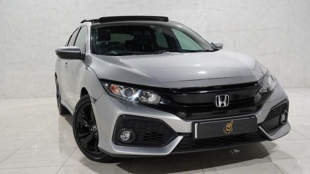 View our Honda Civic 1.0 VTEC Turbo EX Hatchback 5dr Petrol CVT Euro 6 (s/s) (126 ps)