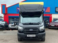 USED 2023 23 FORD TRANSIT 2.0 350 EcoBlue Leader Luton 3dr Diesel Manual FWD L4 Euro 6 (s/s) (170 ps) Tail Lift+Luton+Long+A/C+Ulez