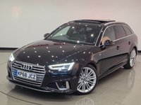 USED 2019 68 AUDI A4 AVANT 2.0 TDI 40 S line Estate 5dr Diesel S Tronic quattro Euro 6 (s/s) (190 ps) 