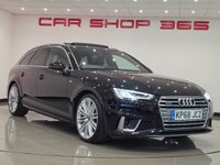USED 2019 68 AUDI A4 AVANT 2.0 TDI 40 S line Estate 5dr Diesel S Tronic quattro Euro 6 (s/s) (190 ps) 