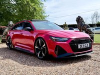 USED 2021 21 AUDI RS6 AVANT 4.0 TFSI V8 Carbon Black CARBON FIBRE BODYKIT Estate 5dr Petrol Tiptronic quattro Euro 6 (s/s) (600 ps) 
