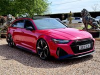 USED 2021 21 AUDI RS6 AVANT 4.0 TFSI V8 Carbon Black CARBON FIBRE BODYKIT Estate 5dr Petrol Tiptronic quattro Euro 6 (s/s) (600 ps) 