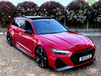 USED 2021 21 AUDI RS6 AVANT 4.0 TFSI V8 Carbon Black CARBON FIBRE BODYKIT Estate 5dr Petrol Tiptronic quattro Euro 6 (s/s) (600 ps) 
