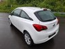 USED 2015 15 VAUXHALL CORSA 1.4i ecoFLEX Excite Hatchback 3dr Petrol Manual Euro 6 (a/c) (90 ps) 2 KEYS-&pound;35 TAX-FSH-HEATED SEATS/STEERING WHEEL
