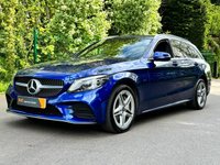 USED 2021 21 MERCEDES-BENZ C-CLASS 2.0 C300e 13.5kWh AMG Line Edition Estate 5dr Petrol Plug-in Hybrid G-Tronic+ Euro 6 (s/s) (320 ps) 1 F/KEEPER  - MERCEDES HISTORY