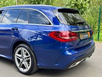 USED 2021 21 MERCEDES-BENZ C-CLASS 2.0 C300e 13.5kWh AMG Line Edition Estate 5dr Petrol Plug-in Hybrid G-Tronic+ Euro 6 (s/s) (320 ps) 1 F/KEEPER  - MERCEDES HISTORY