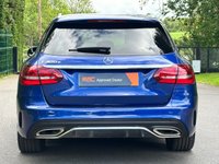 USED 2021 21 MERCEDES-BENZ C-CLASS 2.0 C300e 13.5kWh AMG Line Edition Estate 5dr Petrol Plug-in Hybrid G-Tronic+ Euro 6 (s/s) (320 ps) 1 F/KEEPER  - MERCEDES HISTORY