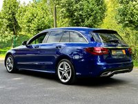 USED 2021 21 MERCEDES-BENZ C-CLASS 2.0 C300e 13.5kWh AMG Line Edition Estate 5dr Petrol Plug-in Hybrid G-Tronic+ Euro 6 (s/s) (320 ps) 1 F/KEEPER  - MERCEDES HISTORY